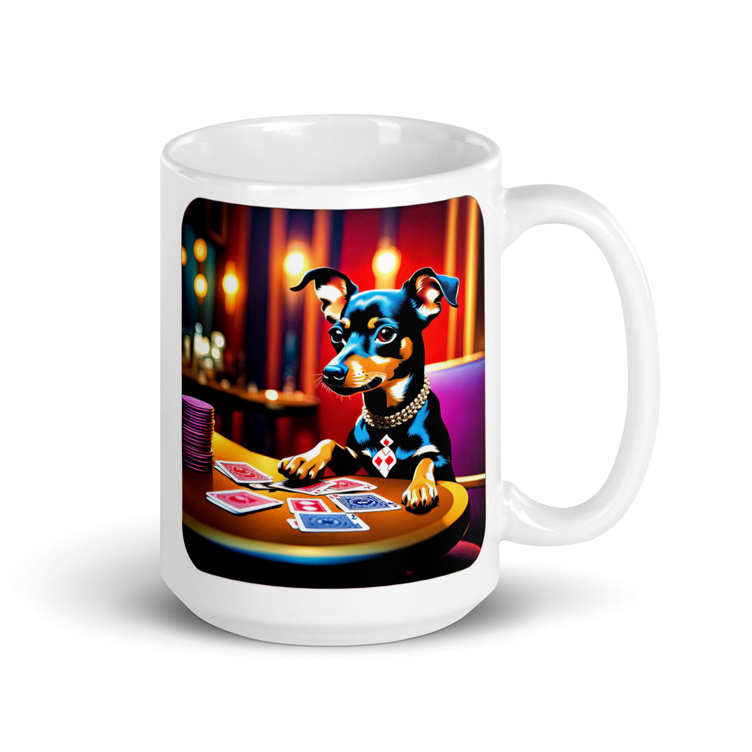 Chiweenie General- White glossy mug v16