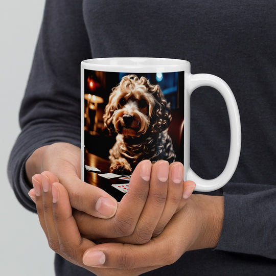 Cockapoo General- White glossy mug v3