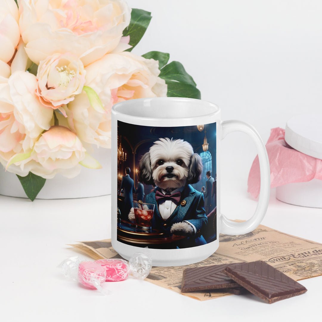 Shih-Poo General- White glossy mug v2