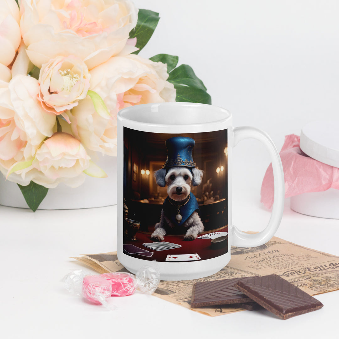 Schnoodle- White glossy mug v3