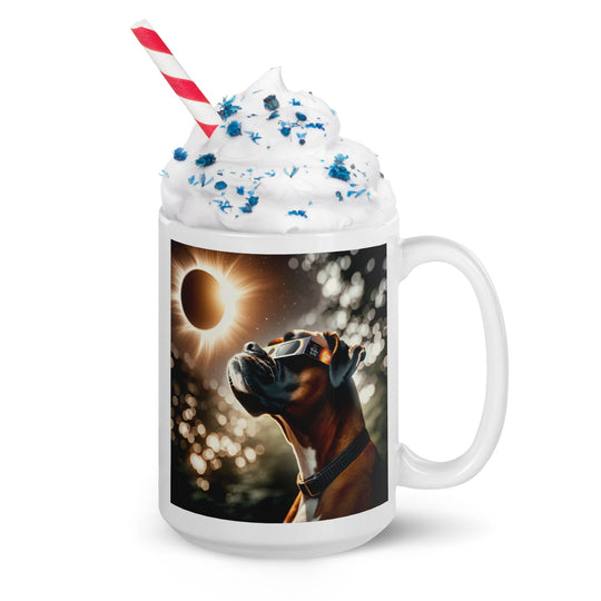 Boxer Eclipse- White glossy mug v2