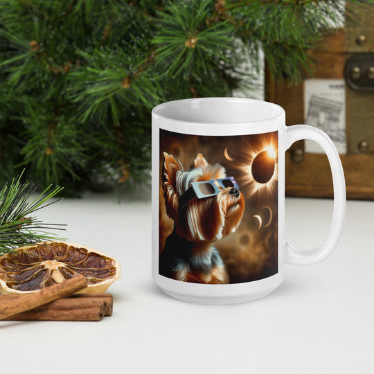 Yorkshire Terrier Eclipse- White glossy mug v2