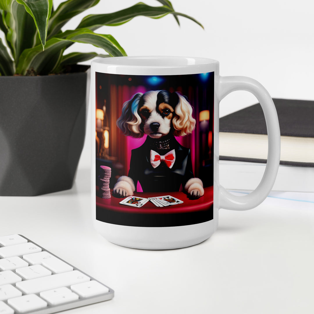 Cavachon- White glossy mug v13