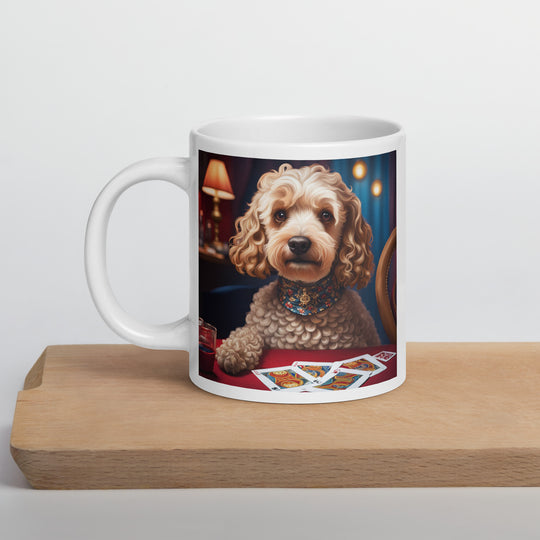 Cockapoo General- White glossy mug