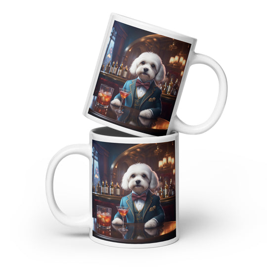 Cavachon- White glossy mug v3