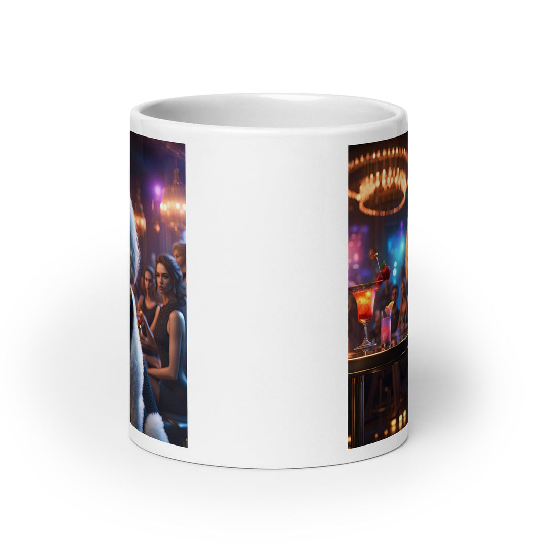 Goldendoodle- White glossy mug v2