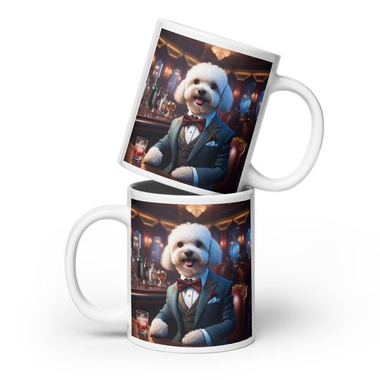 Maltipoo General- White glossy mug v6