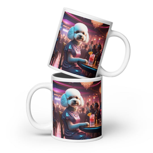 Maltipoo General- White glossy mug v10