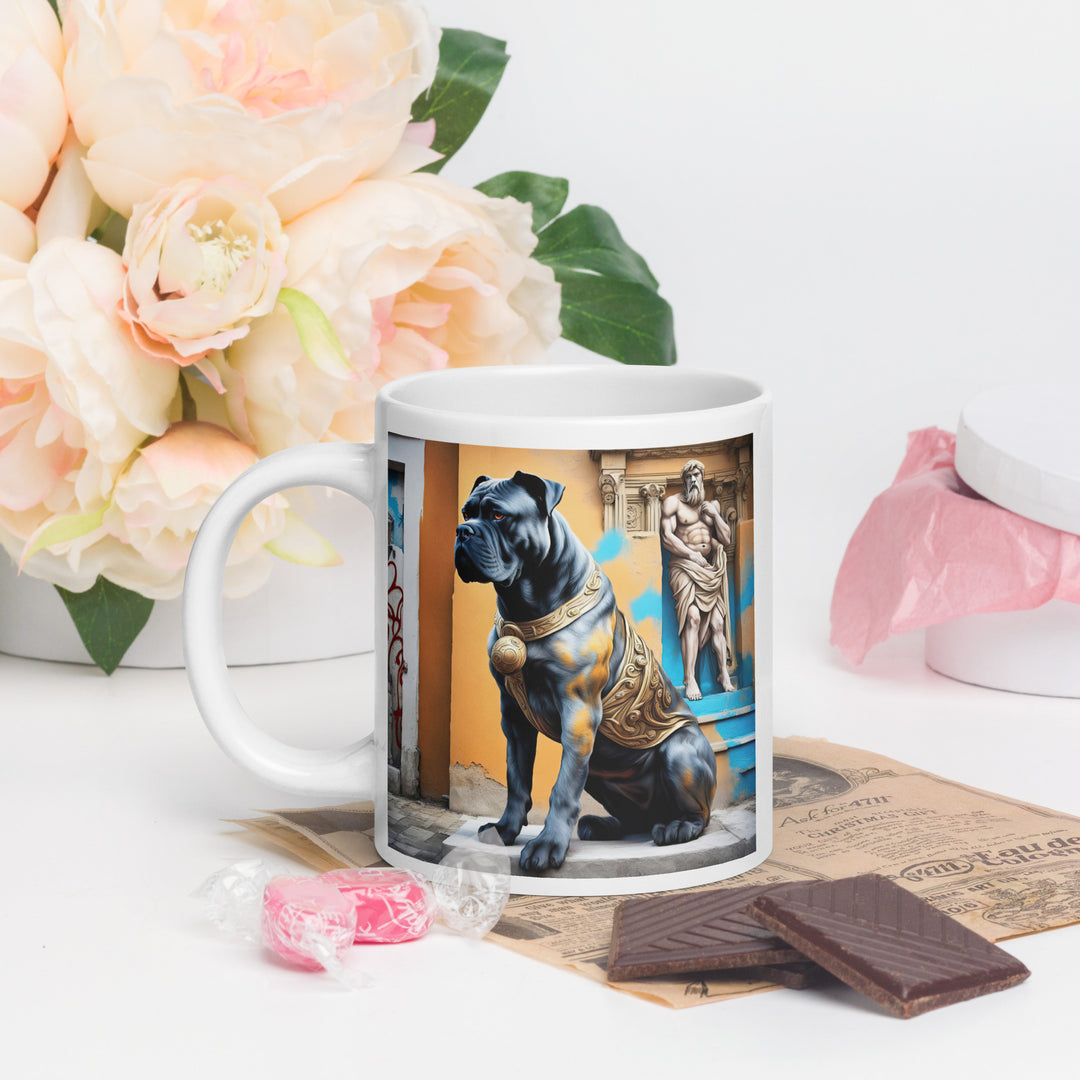 Cane Corso- White glossy mug v4