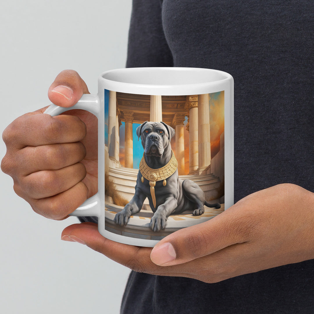 Cane Corso- White glossy mug v5