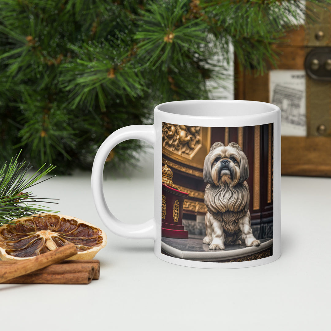 Shih Tzu- White glossy mug v2