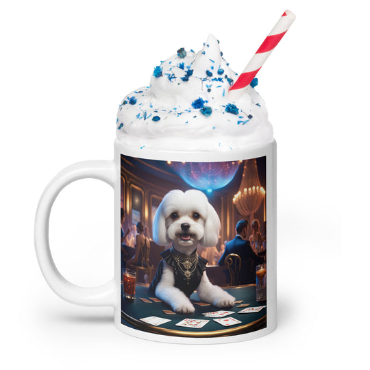 Cavachon- White glossy mug v2