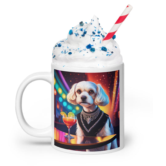 Cavachon- White glossy mug v7