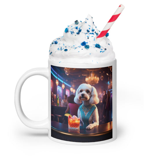 Cavapoo General- White glossy mug v5