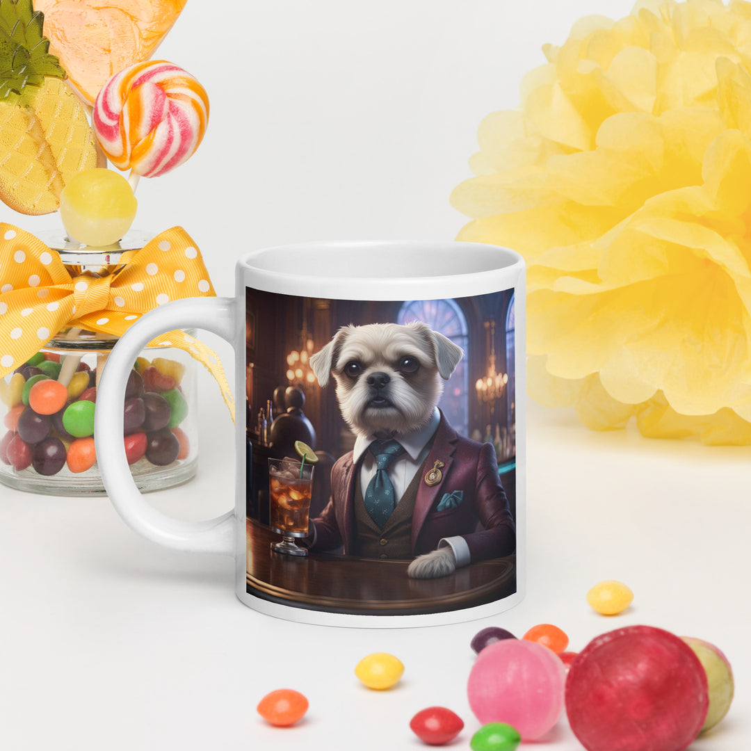 Cavapoo General- White glossy mug v30