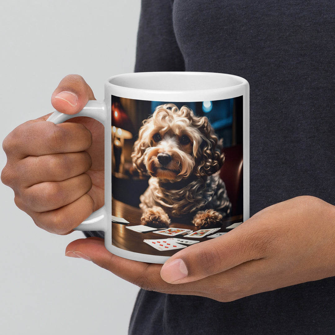 Cockapoo General- White glossy mug v3