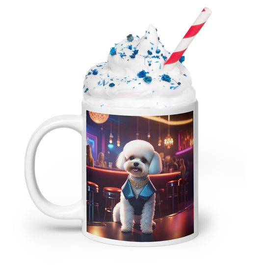 Maltipoo General- White glossy mug v7