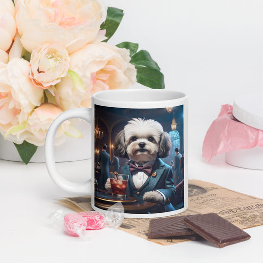 Shih-Poo General- White glossy mug v2