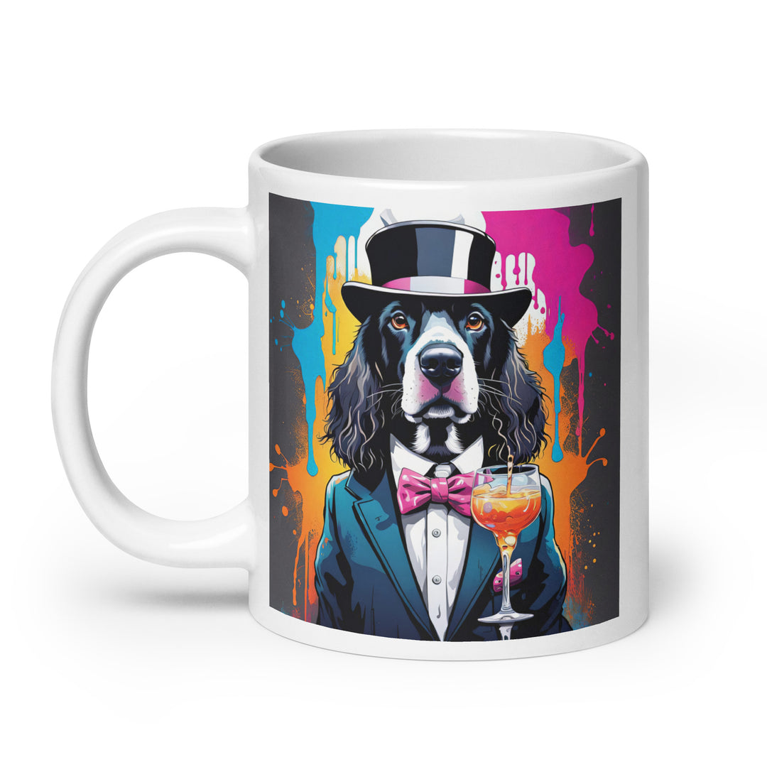 Sprocker Spaniel General- White glossy mug v2