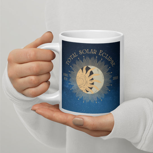 Australian Shepherd Eclipse- White glossy mug Success