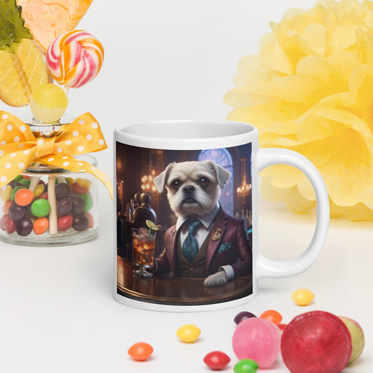 Cavapoo General- White glossy mug v30