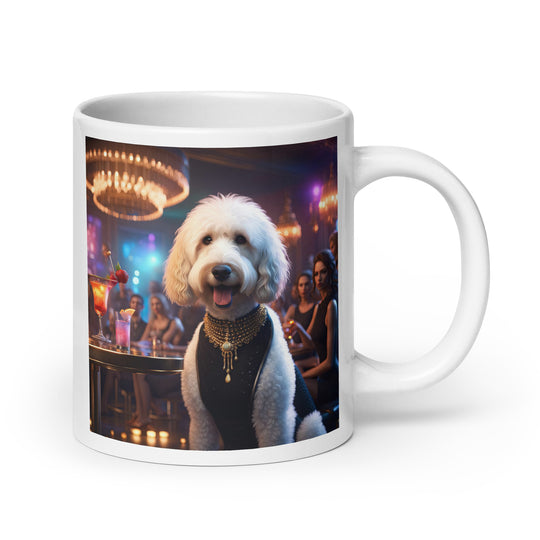 Goldendoodle- White glossy mug v2