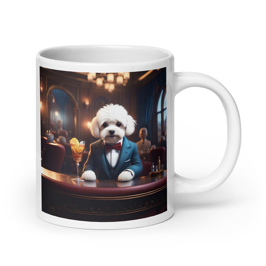 Maltipoo General- White glossy mug v3