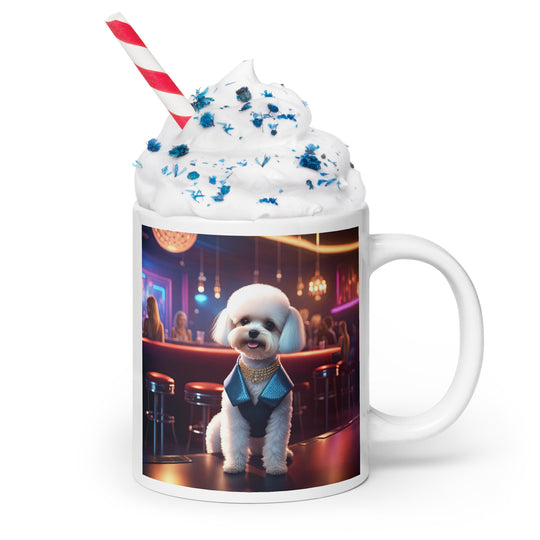 Maltipoo General- White glossy mug v7