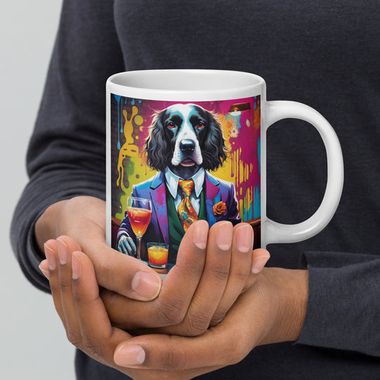 Sprocker Spaniel General- White glossy mug v13