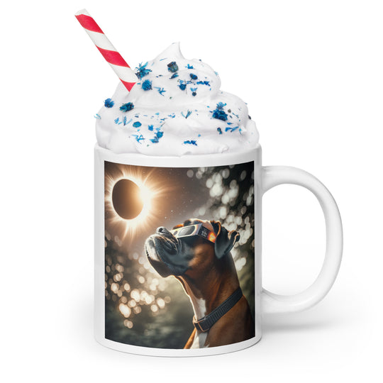 Boxer Eclipse- White glossy mug v2