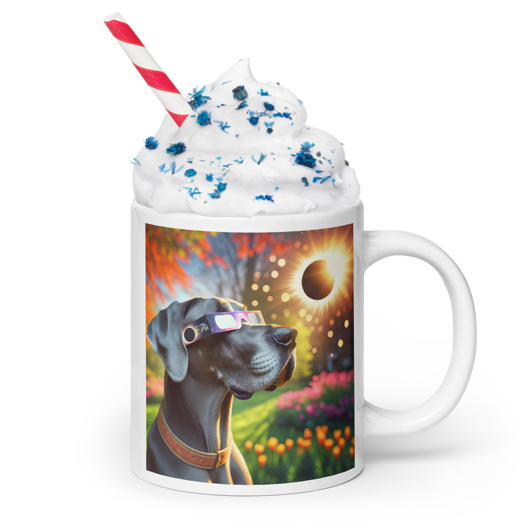 Great Dane Eclipse- White glossy mug v2