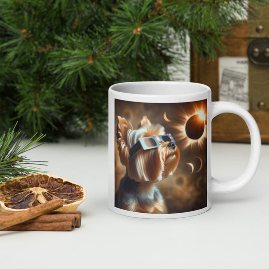 Yorkshire Terrier Eclipse- White glossy mug v2