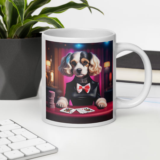 Cavachon- White glossy mug v13