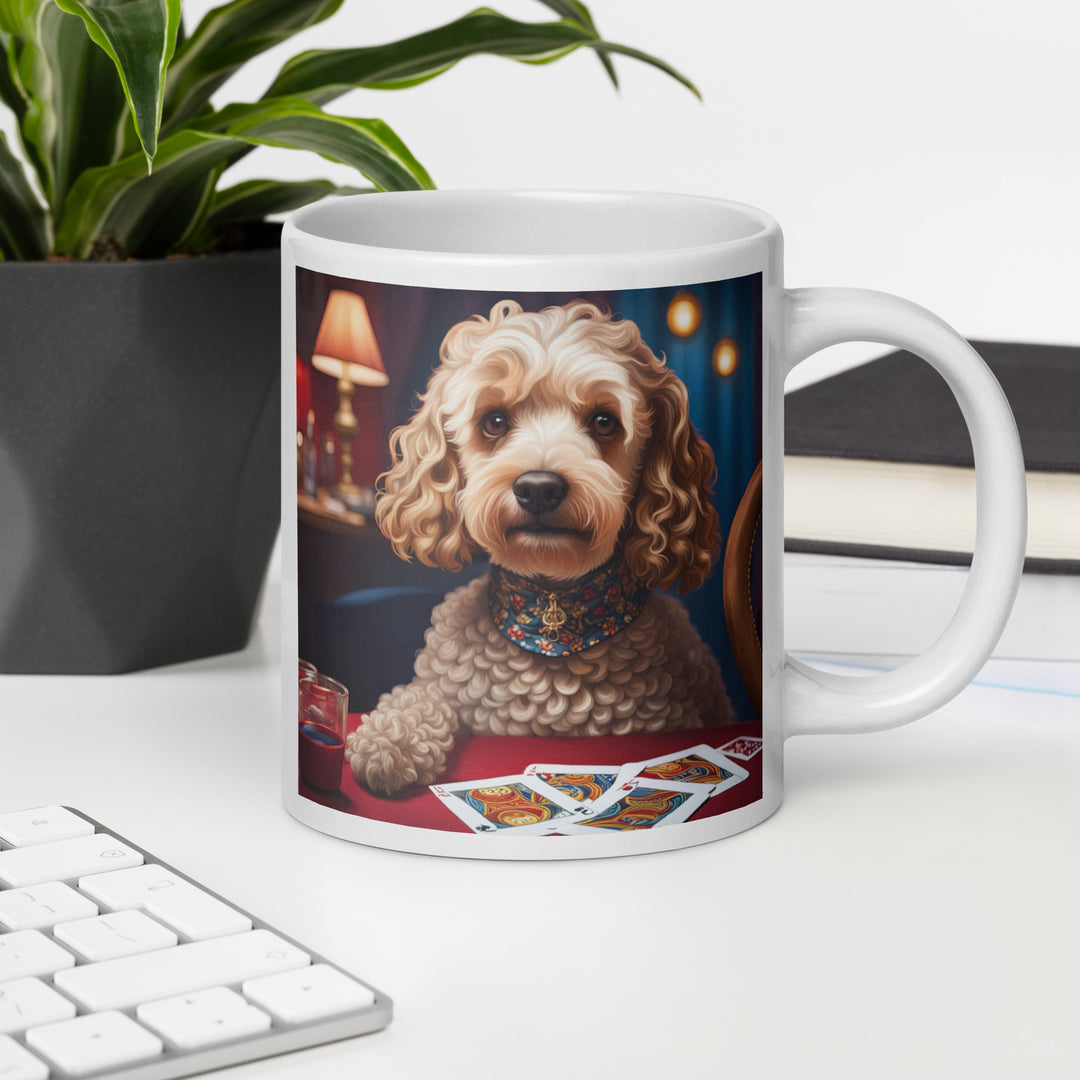 Cockapoo General- White glossy mug