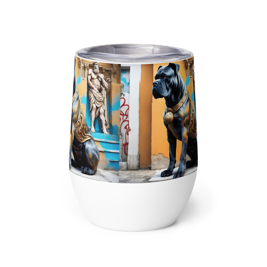 Wine tumbler-Cane Corso