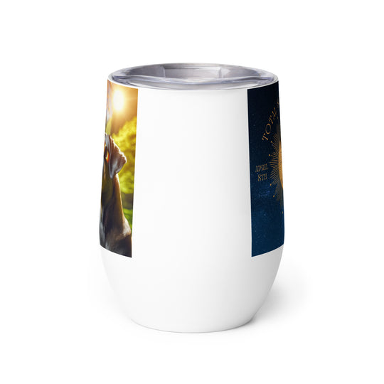 Cane Corso Eclipse- Wine tumbler