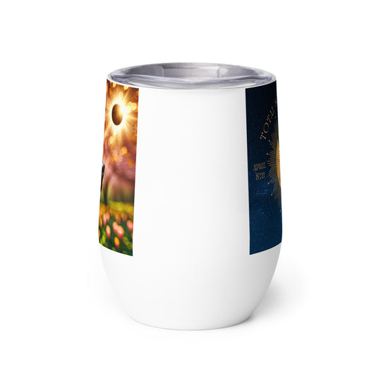 Doberman Pincher Eclipse- Wine tumbler