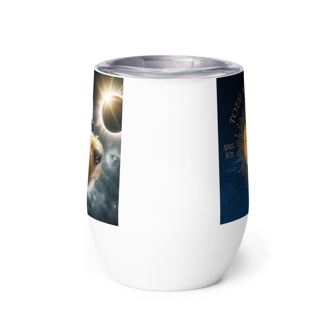 Labradoodle Eclipse- Wine tumbler