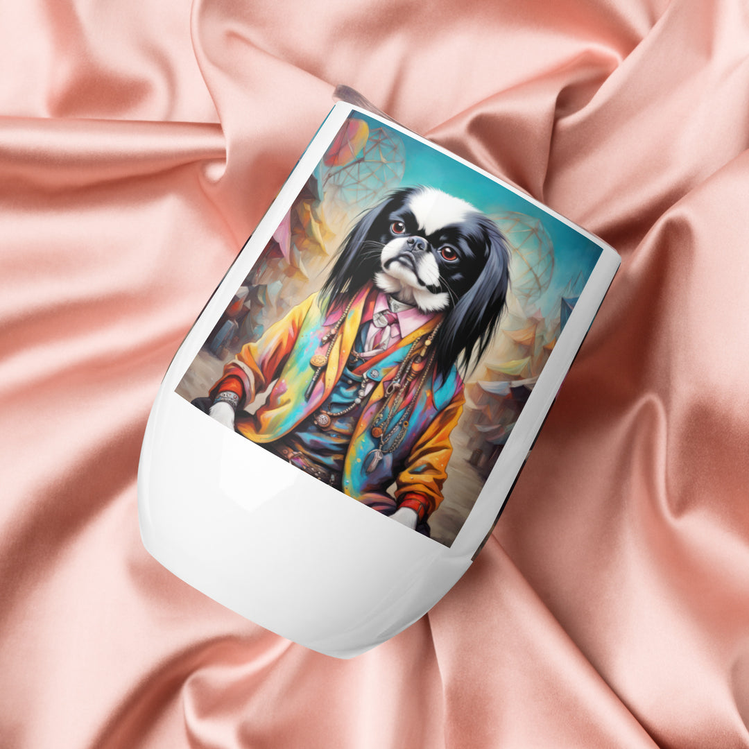 Wine tumbler-Japanese Chin