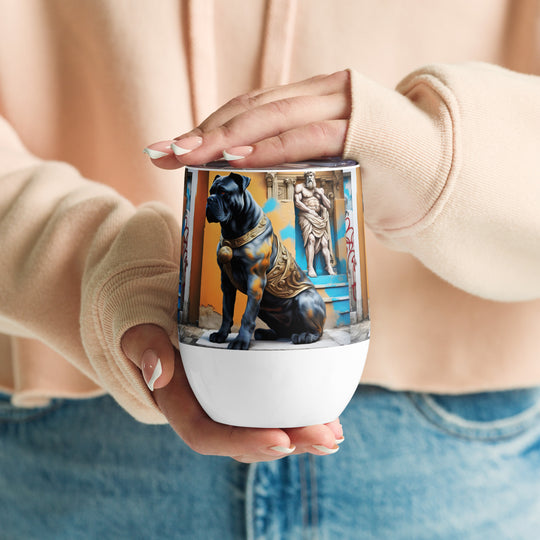 Wine tumbler-Cane Corso