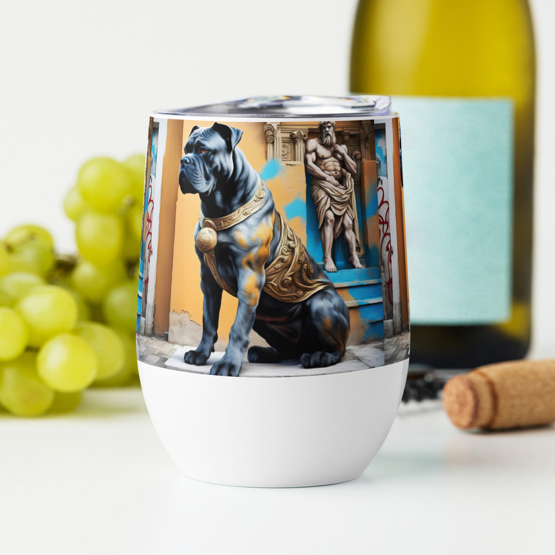 Wine tumbler-Cane Corso
