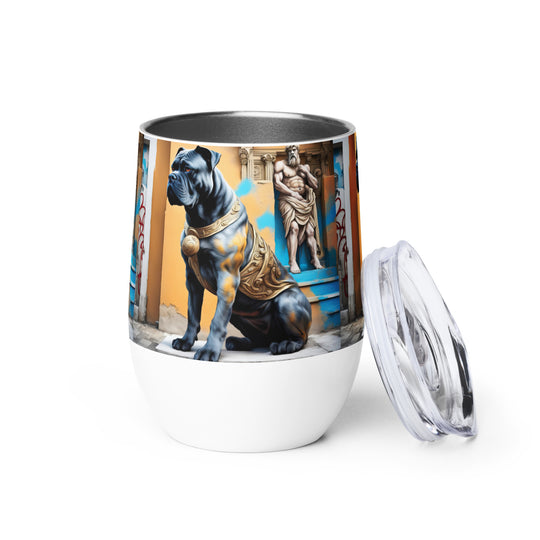 Wine tumbler-Cane Corso