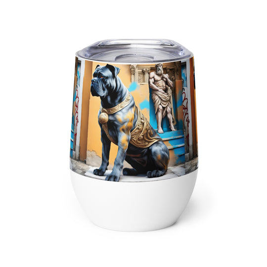 Wine tumbler-Cane Corso
