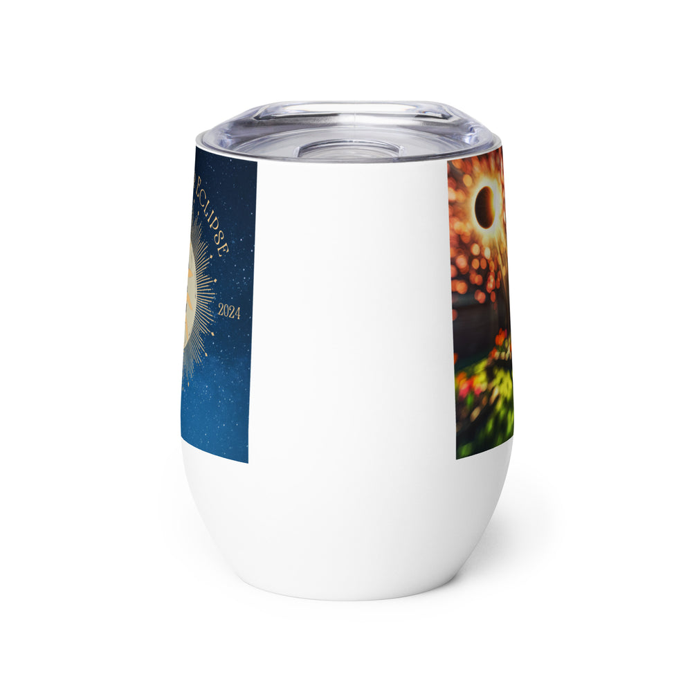 Yorkshire Terrier Eclipse- Wine tumbler v2