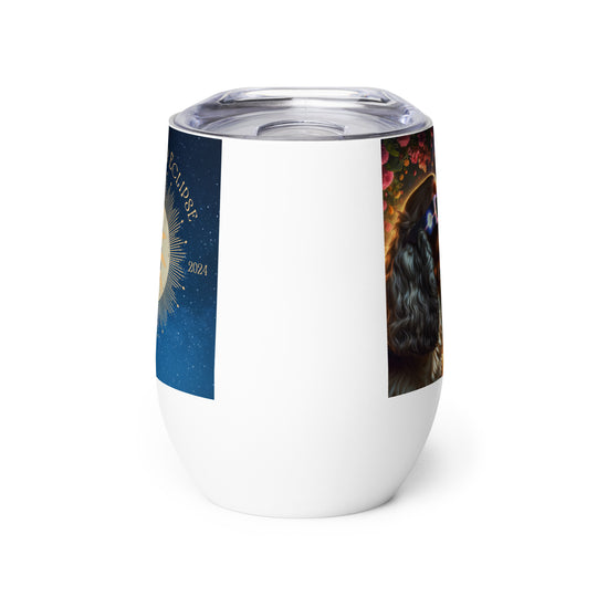 Sprocker Spaniel Eclipse- Wine tumbler