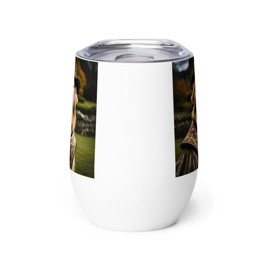 Golden Retriever- Wine tumbler