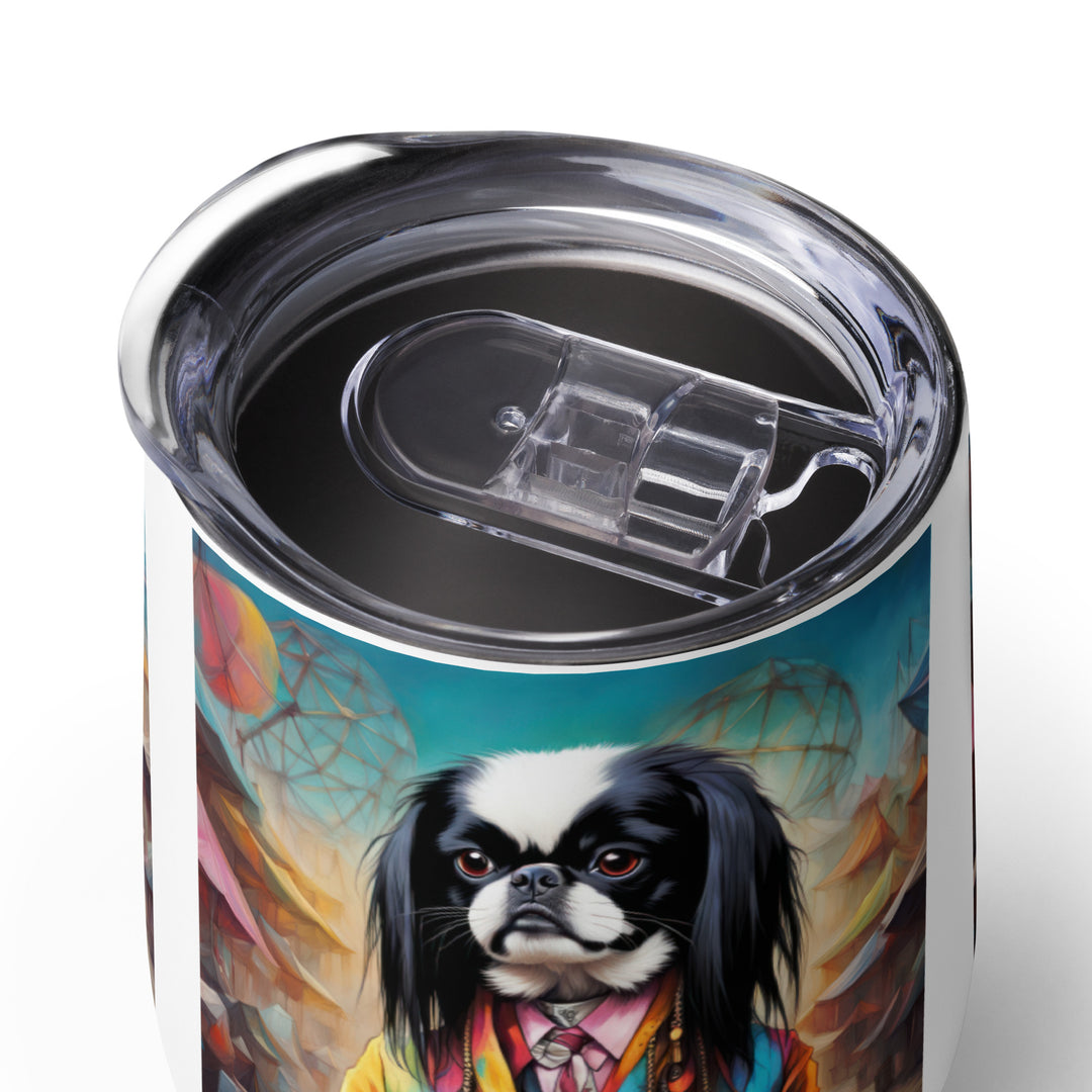 Wine tumbler-Japanese Chin