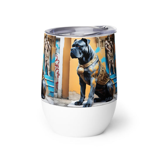 Wine tumbler-Cane Corso