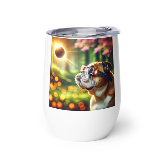 Bulldog Eclipse- Wine tumbler v2