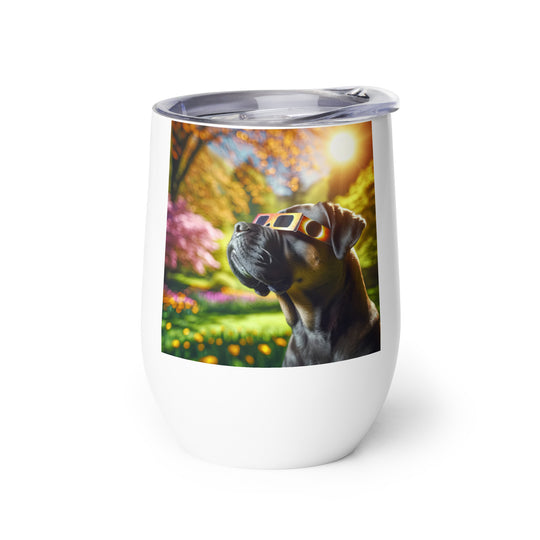 Cane Corso Eclipse- Wine tumbler